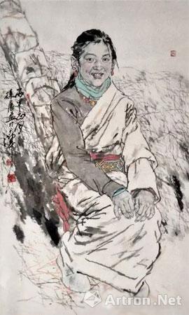 北京画院画家,国家一级美术师,作品获全国十一届全国美展金奖