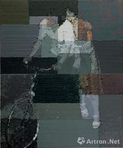 情侣，2011，布面油画，360x300cm
