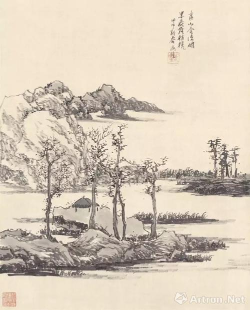 宗炳《画山水序》是中国古代第一篇山水画理论.