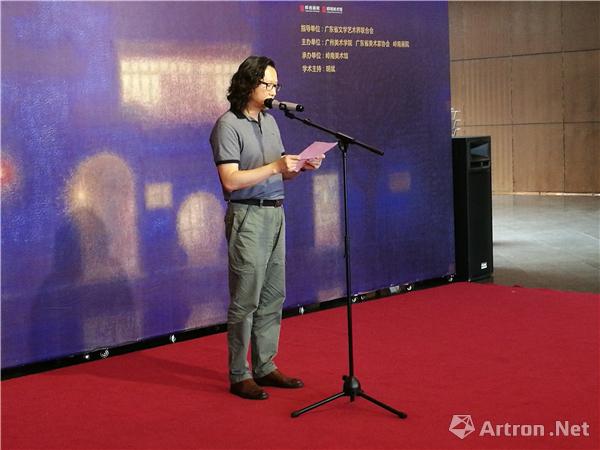 林国强岩彩画展于岭南美术馆开幕 近30年作品呈现“东方原色”