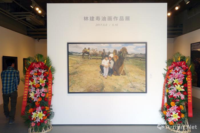 朴实唯美中的乡思 林建寿个展于中国油画院开幕