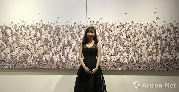 让裸女进入冲突的场景"上春画印"李萧禾个展开幕