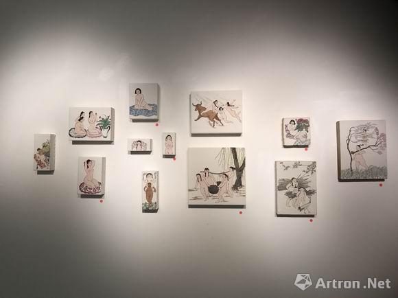 让裸女进入冲突的场景"上春画印"李萧禾个展开幕