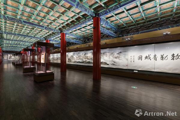 80米国画巨制绘出丝路精神 “一带一路笔墨传情”故宫开幕