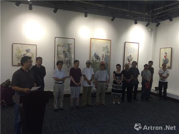艺术之路的坚持：“走在西南山地上”廖智惠先生中国画作品展揭幕