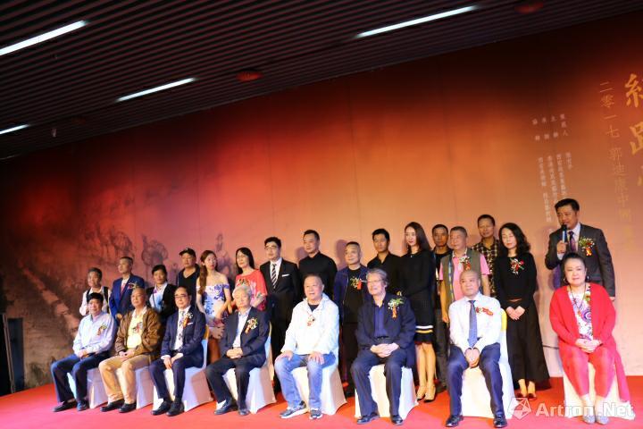 香港艺术家郭迪康2017中国画展启幕    西安美术馆演绎“丝路情深”