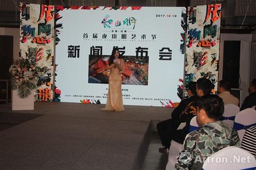 中国（合肥）首届夜山明艺术节新闻发布会举行