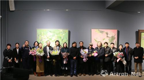 花境：王海燕绘画作品展在方圆美术馆开幕