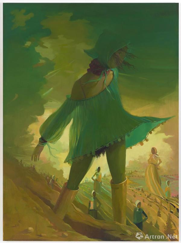 2017ART021 卓纳画廊：丽莎·约斯卡瓦吉《Scarecrow》近100万美元售出