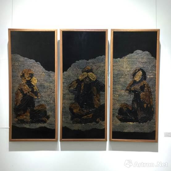 漆忘王海瑞龙才刘宝全漆画艺术作品展在桂林市师古书院隆重开幕