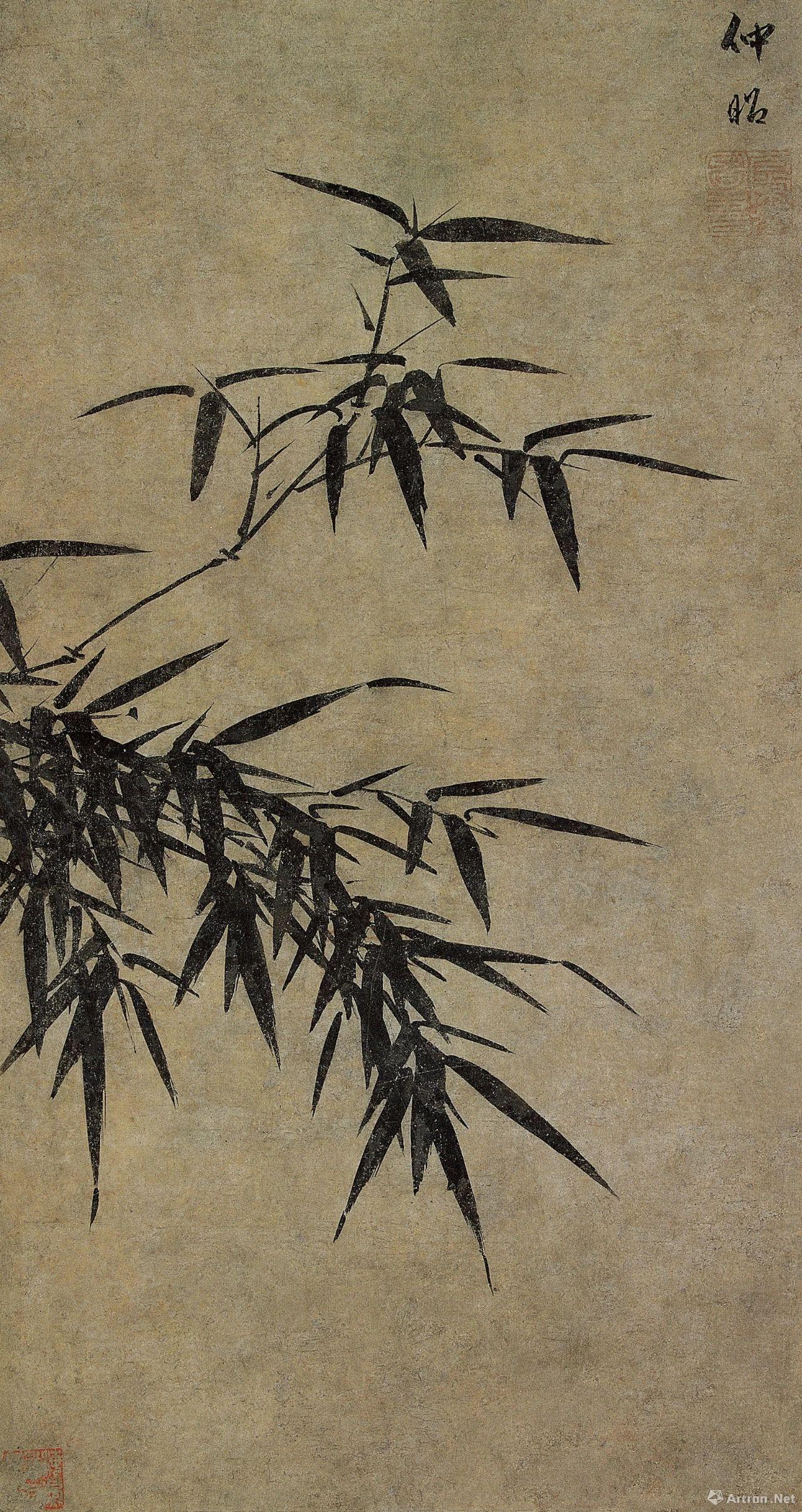 画竹子当代最好的画家,谁画竹子最有名,中画竹人_大山谷图库