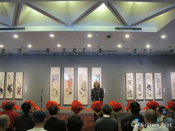 当代中国花鸟画邀请展北京画院开幕 呈现当代花间逸趣