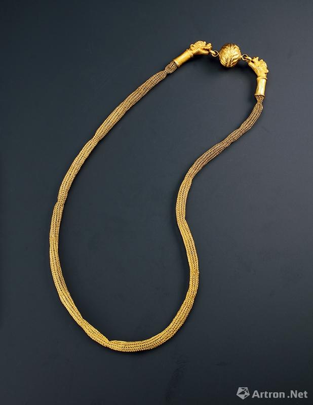 保利香港春拍：公元前8-7世纪双龙头缨金项链944万港币成交