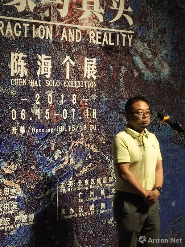批评家、策展人、中国人民大学艺术学院教授 武洪滨 发言