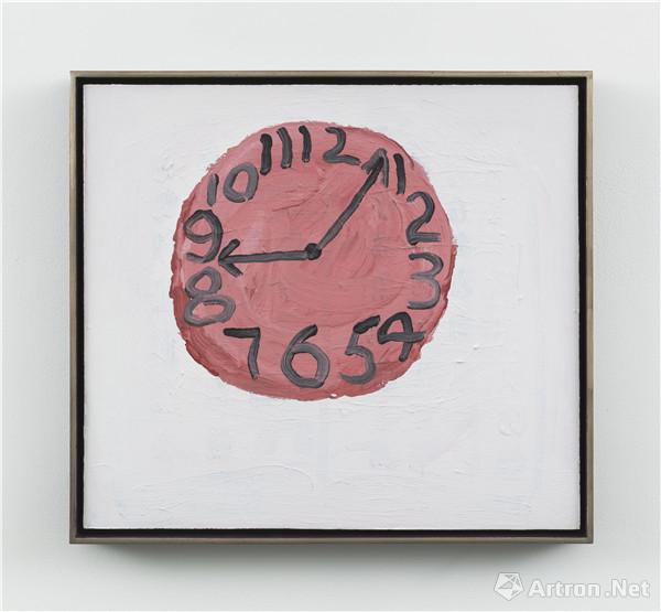  菲利普·加斯顿 《无题》1968丙烯 板上45.7 x 50.8 厘米 / 18 x 20 英寸，图片来源：菲利普·加斯顿艺术资产，豪瑟沃斯