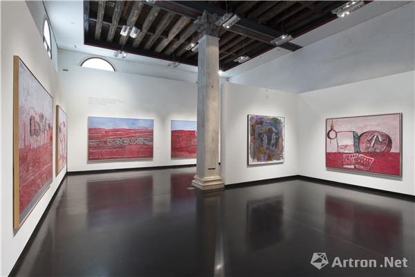 加斯顿在2017年威尼斯双年展展览现场