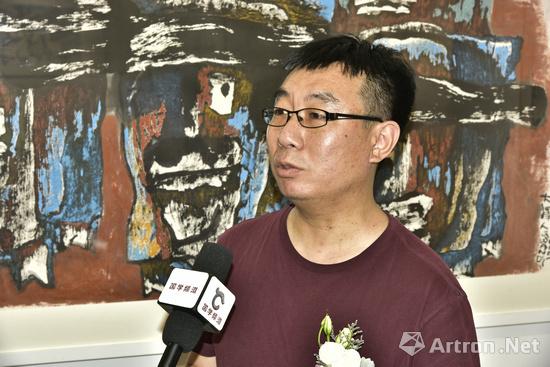 中国艺术研究院副研究员阴澍雨先生接受媒体采访