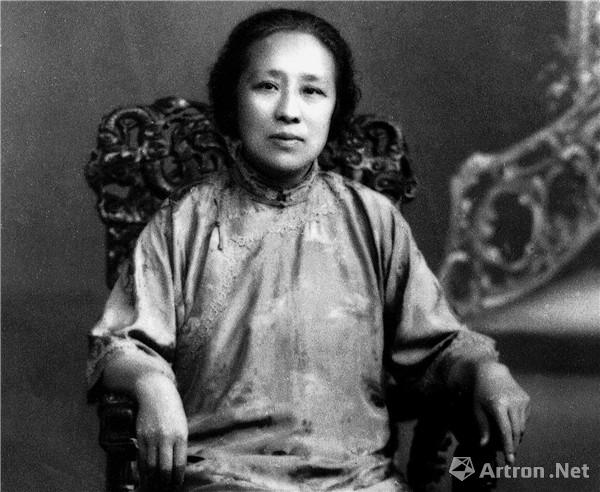1928年，何香凝在上海。