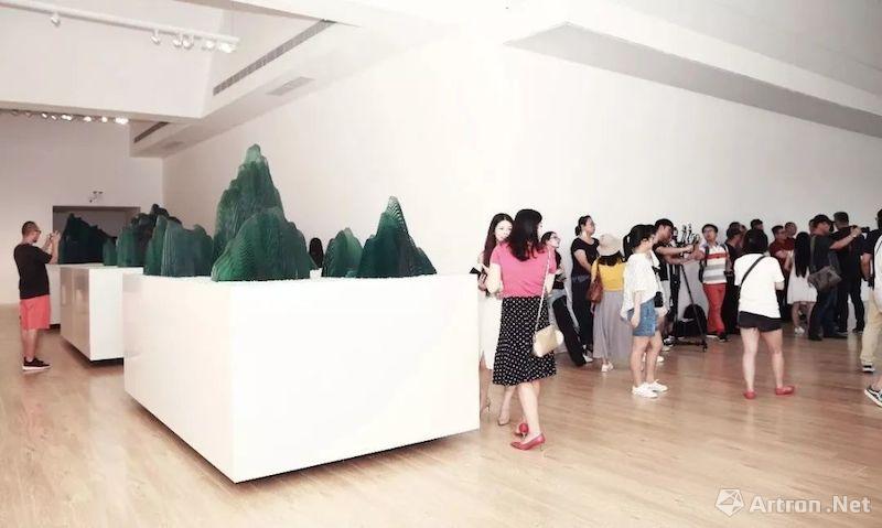 “山水”，展览现场，当代唐人艺术中心，北京，2018