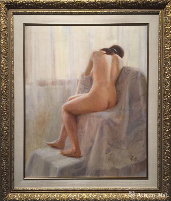 裸女背影N001 袁浩 79x99cm 布面油画 2007年