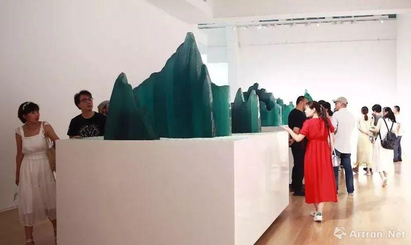 “山水”，展览现场，当代唐人艺术中心，北京，2018