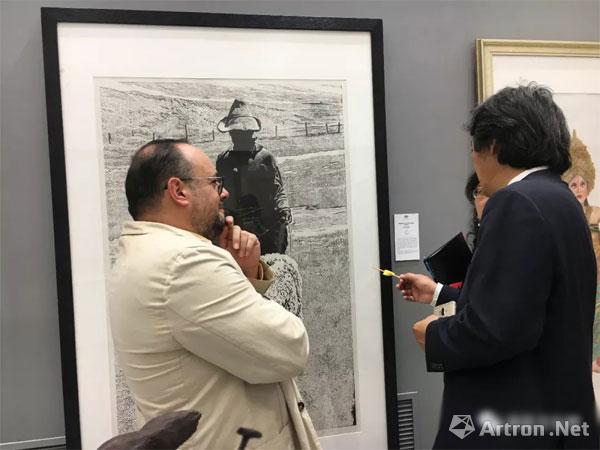 丁杰率中国美术家协会代表团赴西班牙文化交流