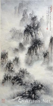 在張建明先生的山水畫世界裡,藝術如此高貴而獨立.