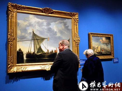 白金汉宫女王画廊举行荷兰风光油画展