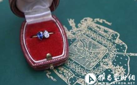 []拿破仑送妻子约瑟芬订婚戒指拍约90万欧元