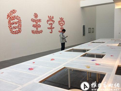快乐的美术课-张杰的撕纸艺术在中间美术馆举办