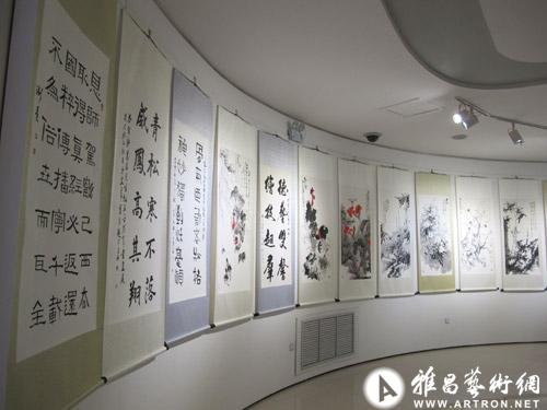 郭笃民诞辰100年画展在大运河美术馆开幕