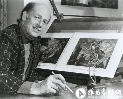 曾被誉为特效之父的动画大师雷-哈里豪森去世 ()