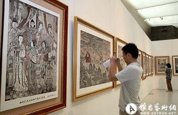 另眼识家珍—武普敖先生山西古代壁画摄影展开幕