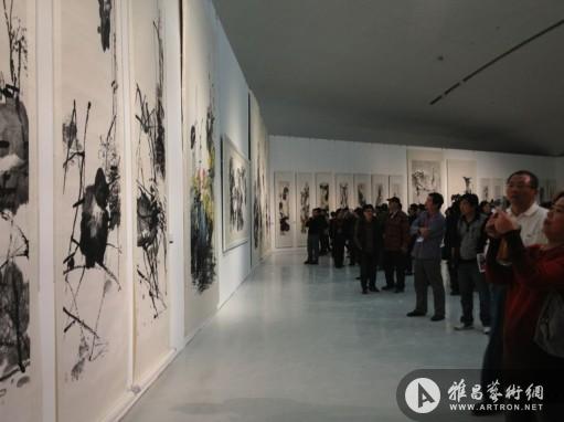 “笔墨传承”张立辰教学四十年展览央美开幕