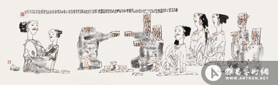保利香港“中国艺术重要专场”拍卖  杨晓阳《生生不息》200万港元落槌