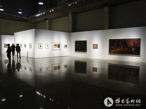 钟涵作品展在中国油画院举办