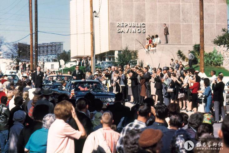美国前总统肯尼迪遇刺前最后时刻罕见照片曝光
