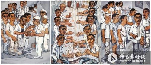 香港佳士得亚洲二十世纪及当代艺术 曾梵志《协和医院系列之三》1亿港元落槌