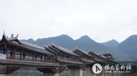 重庆濯水古镇“亚洲第一”风雨廊桥被烧毁