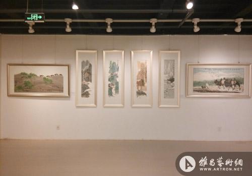 马文典中国书画精品展在视觉经典美术馆举办
