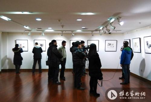 萧朗花鸟画小品展在北京荣宝斋美术馆举办