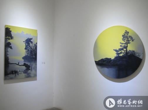 “湖光掠影——廖曼作品展”在艺凯旋艺术空间开幕
