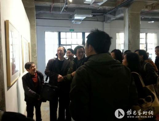 上海中青年版画家培训计划汇报展开幕