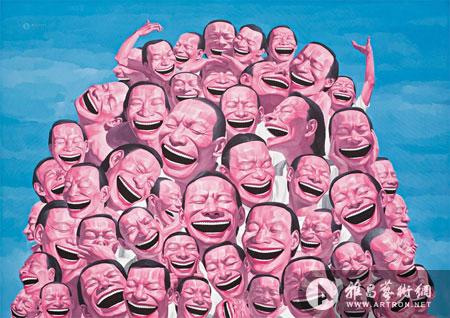 香港蘇富比现当代亚洲艺术晚间拍卖 岳敏君《垃圾山》1000万港元落槌