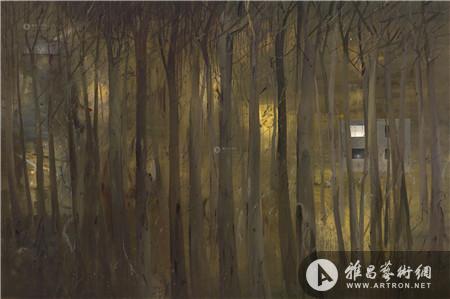 佳士得上海2014年春拍：韦嘉《不夜城》98万元落槌