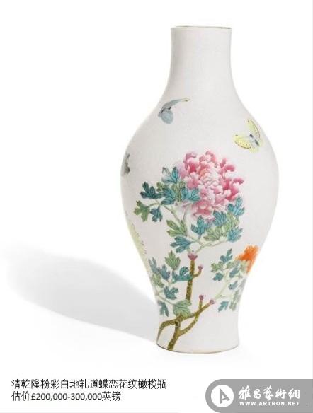伦敦蘇富比5月14日举行中国瓷器及工艺品春季拍卖