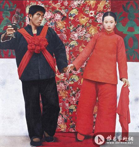 苏富比(北京)2014春拍：王沂东《山里的新娘》1062万元成交