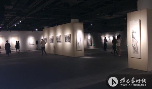 “墨言新语”当代水墨展在1＋1艺术中心开幕