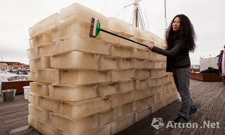 中国艺术家尹秀珍澳洲“洗河”项目呼吁环保
