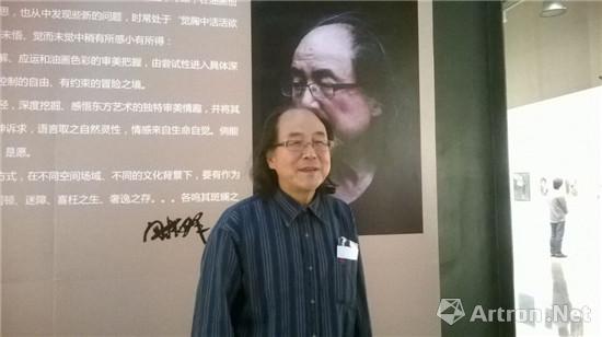 闫振铎作品展在中国油画院开幕